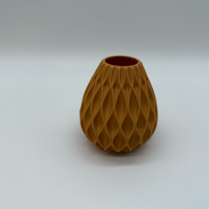 Premium Diamond Pattern Vase - Modern Decorative Flower Pot - Geometric Design